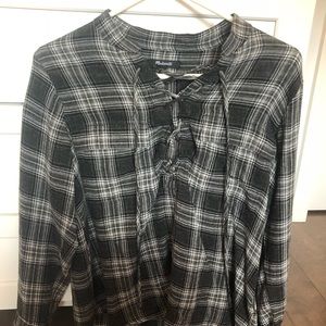 Madewell plaid shirt